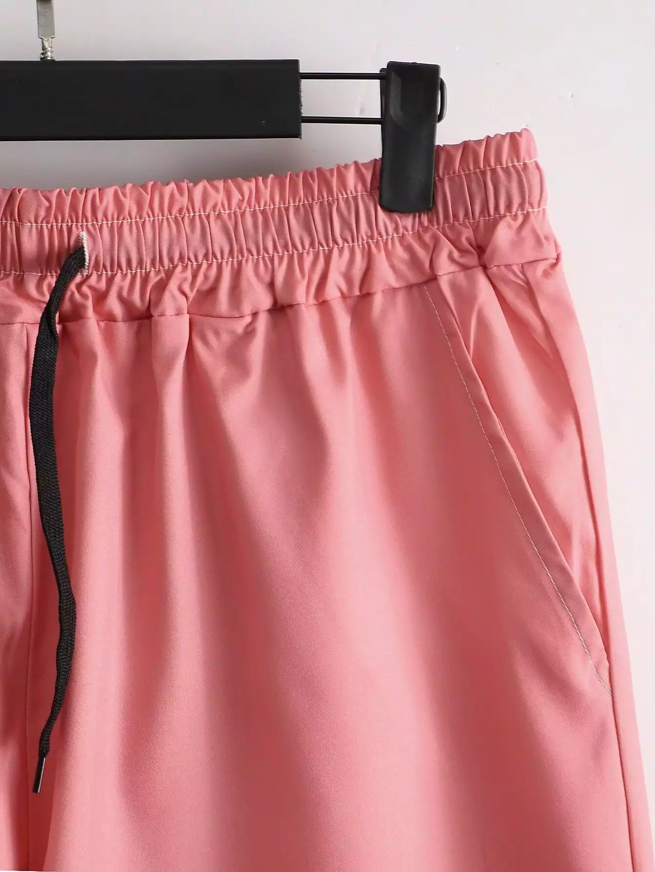 Peach Color Flamingo Design Mens Half Sleeves Cords Cotton Material - XPCRDH