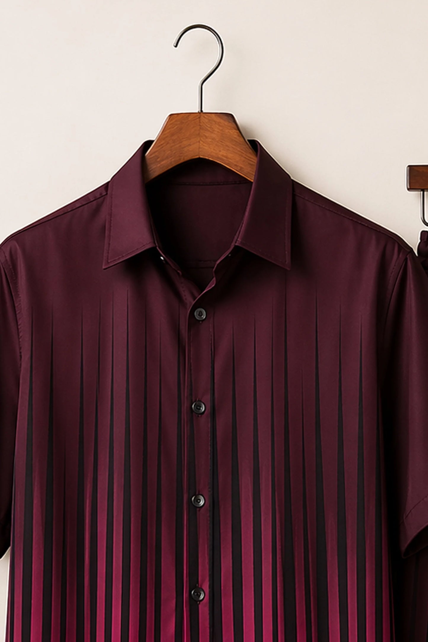 Maroon Lining Mens Full Pant Co-ords - XPCRDF