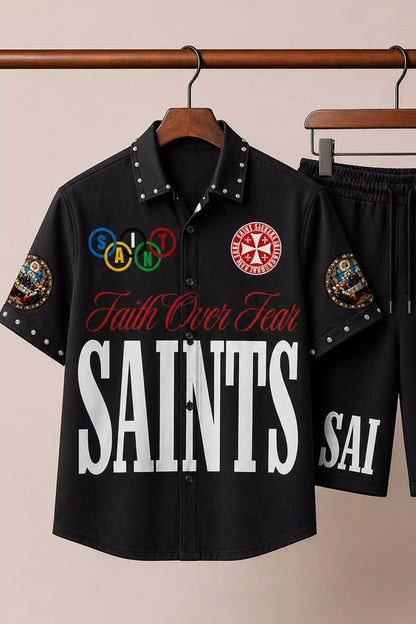 Black Saints Half Pants Cords - XPCRDH